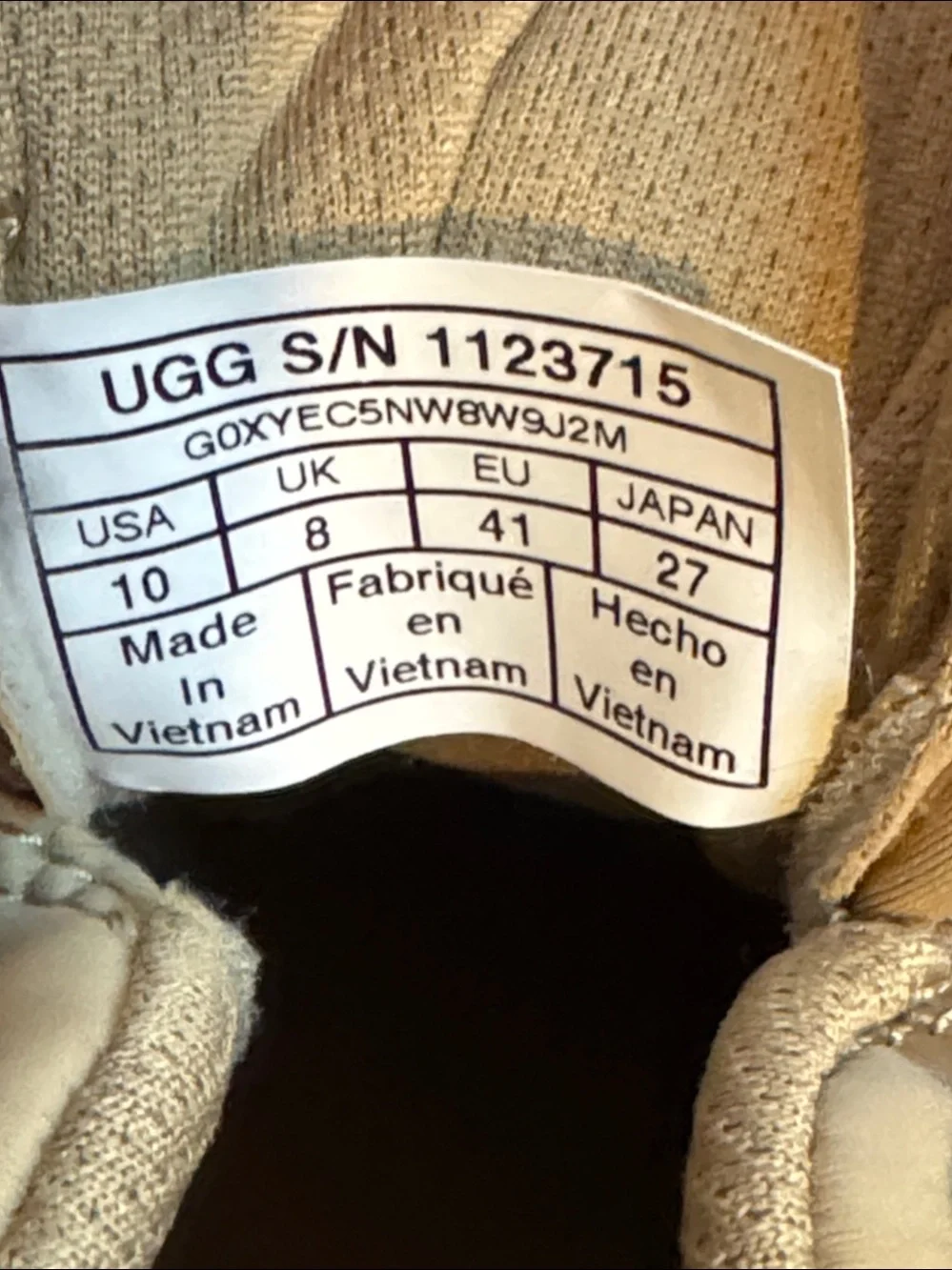 UGG La Cloud Lace sneakers